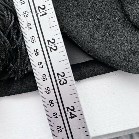 Carlisle Women Evening Jacket SZ 6 Wool Tassels Formal Classic Luxury Statement - Picture 13 of 14